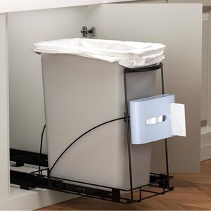 Pull Out Trash Can Under Cabinet Slide Out Kit